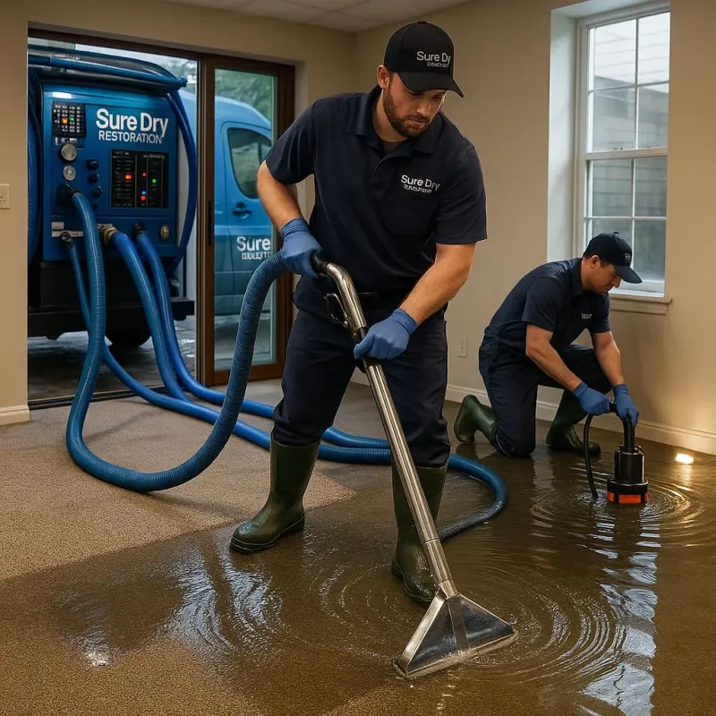 Water Extraction and Removal process in Everett, PA